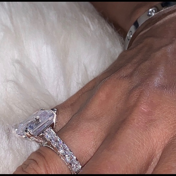 💎5.CT Sterling Silver Ring 💍 One Available. - Picture 7 of 9